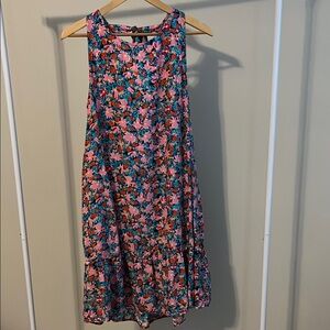 Loft Floral Sleeveless Dress